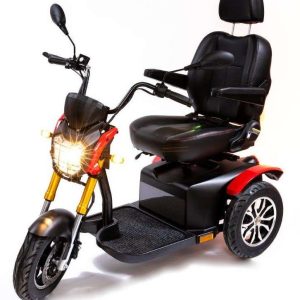 Elektromobil Aktiv Deutschland Shoprider Madeira Motorad-Style 15 km/h