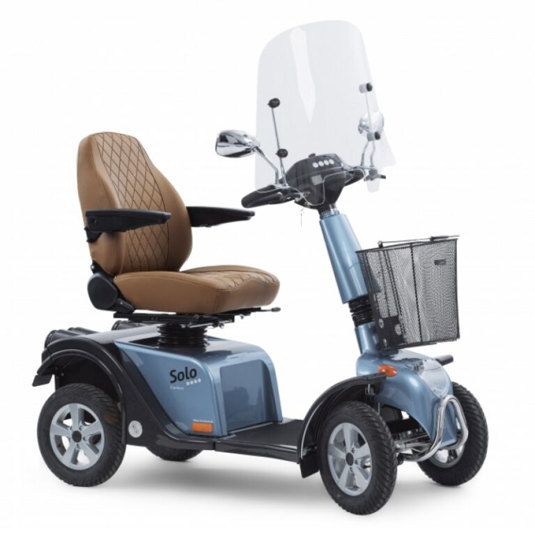 Life & Mobility Solo Blue Diamond Sonderedition Elektromobil Seniorenmobil Elektromobile Elbe Krankenfahrstuhl 15 km/h Führerscheinfrei