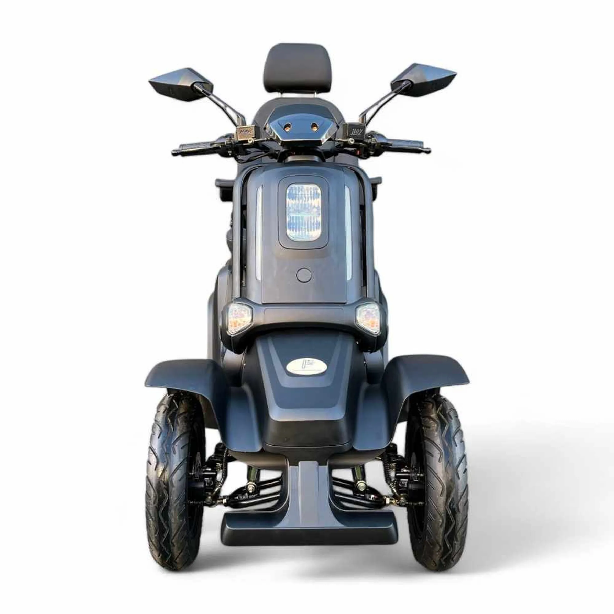 Entdecken Sie das Motion Forty5, ein luxuriöses Elektromobil, das mit 45 km/h Geschwindigkeit und elegantem Design begeistert. Fahren Sie stilvoll und nachhaltig.