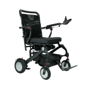 Entdecken Sie den elektrischen Rollstuhl Pride Jazzy Carbon HMV – leicht, wendig und ideal für Ihre Mobilität. Erleben Sie Freiheit und Komfort!